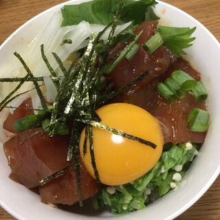 韓国風マグロ丼②